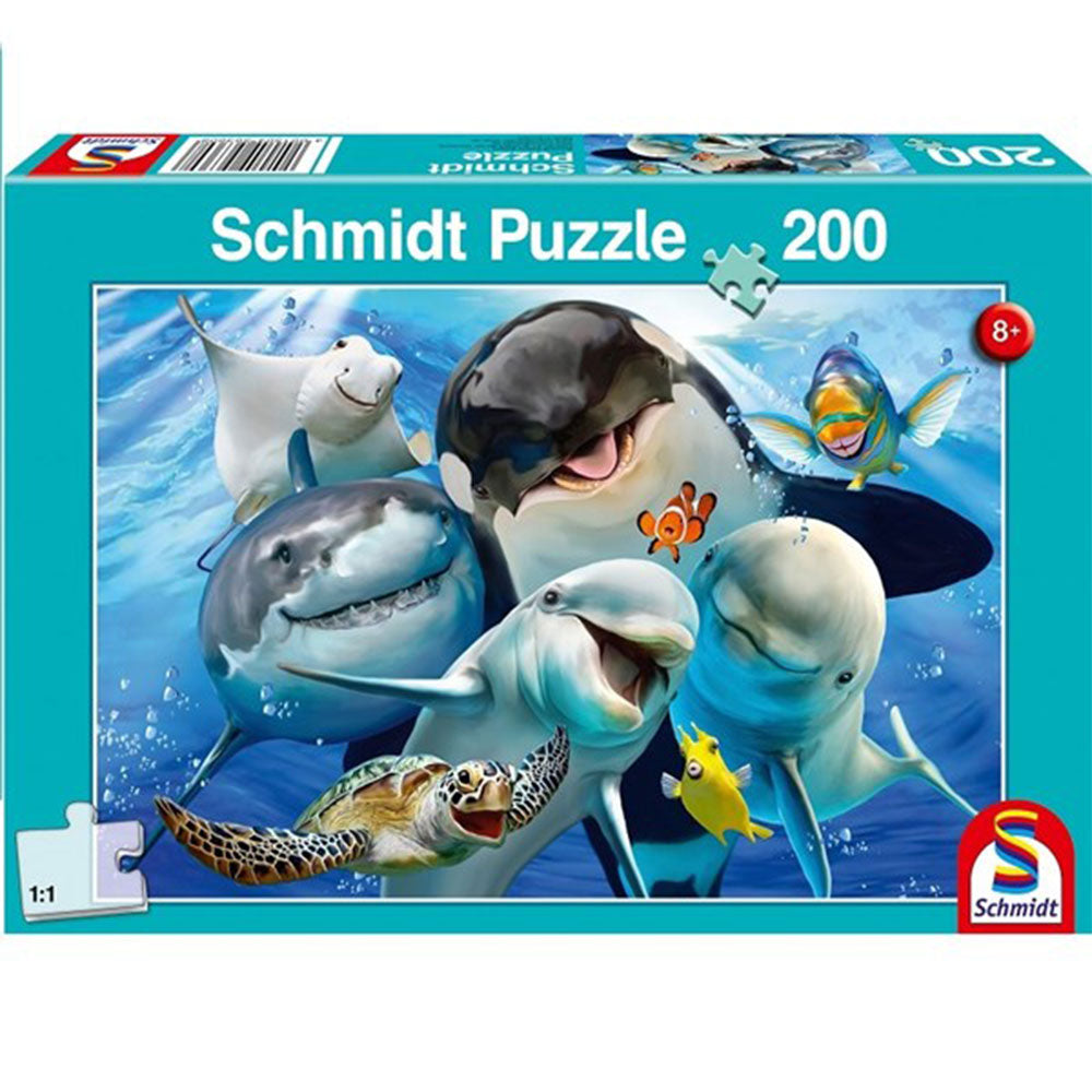 Schmidt Underwater Friends Puzzle 200pcs