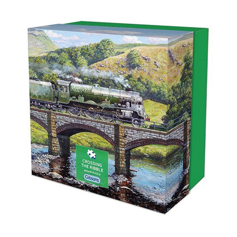 Gibsons Crossing the Ribble Jigsaw Puzzle 500pcs