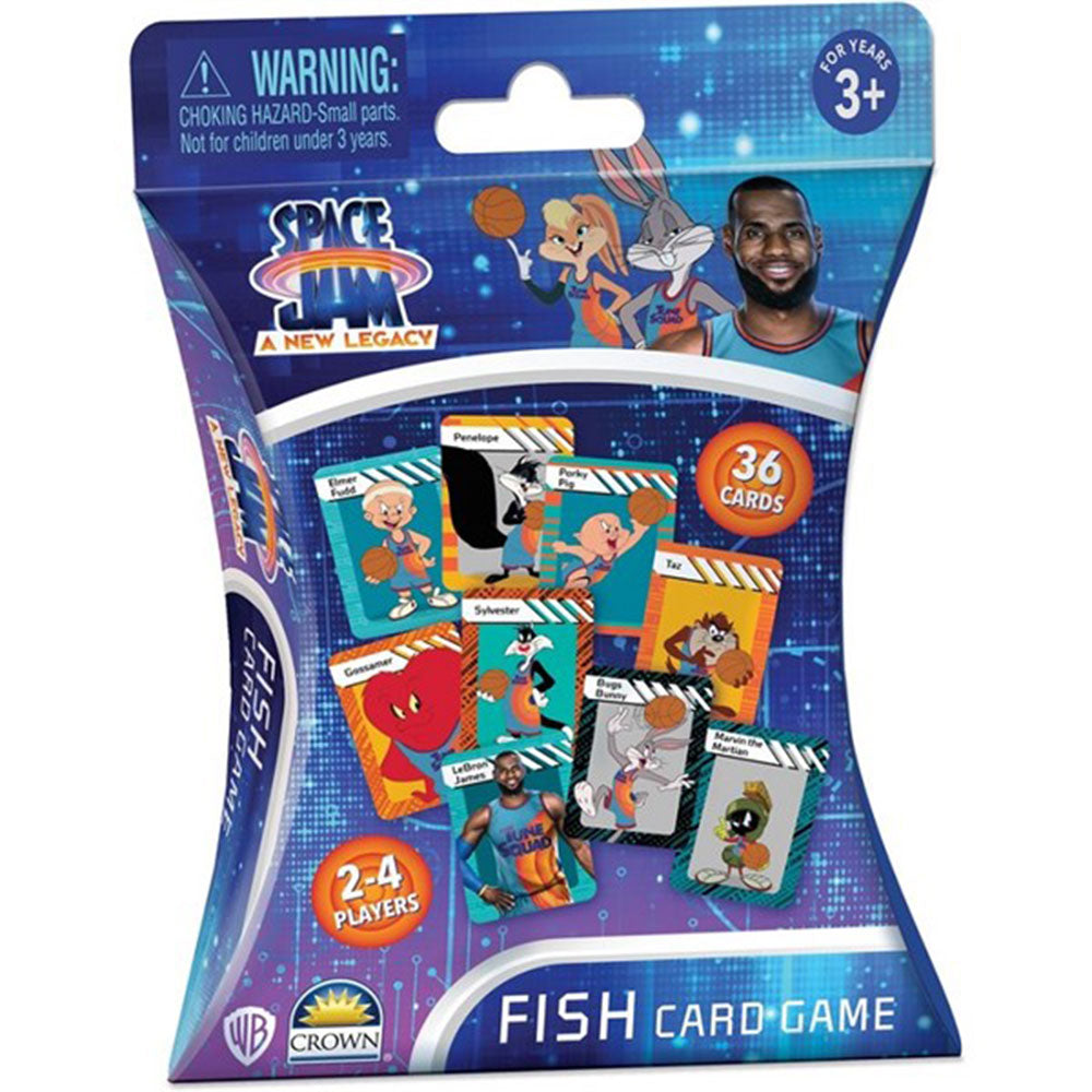 Space Jam A New Legacy Fish Card Game