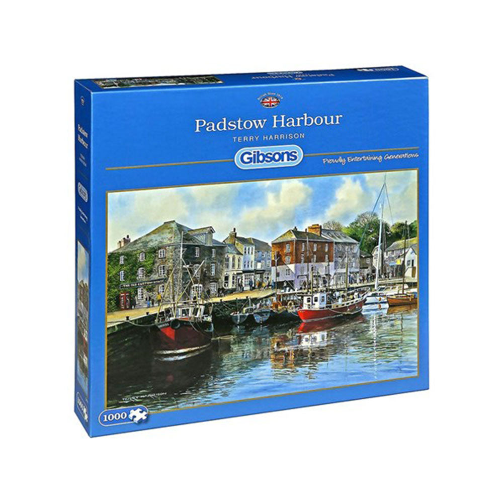 Gibsons Padstow Harbour Jigsaw Puzzle 1000pcs