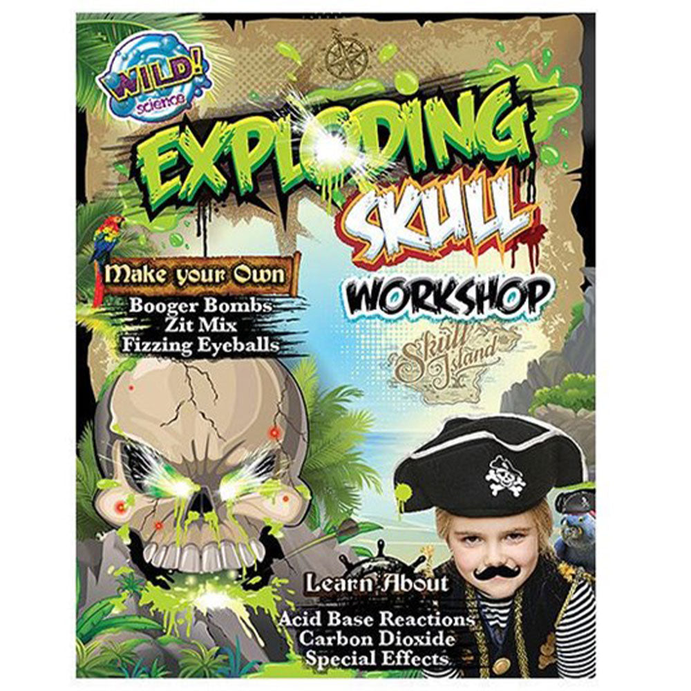 Wild Science Exploding Skull Workshop Kit