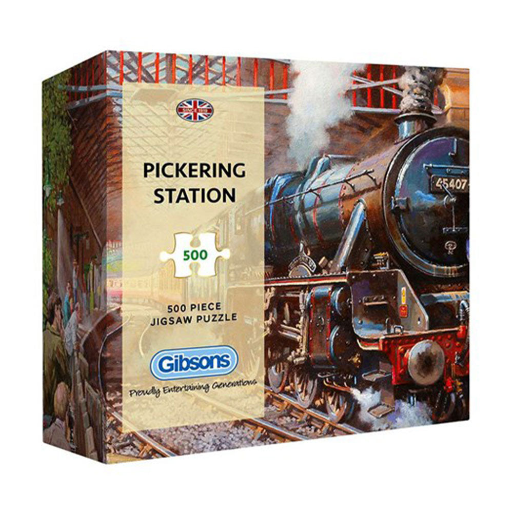 Gibsons Pickering Station Jigsaw Puzzle 500pcs