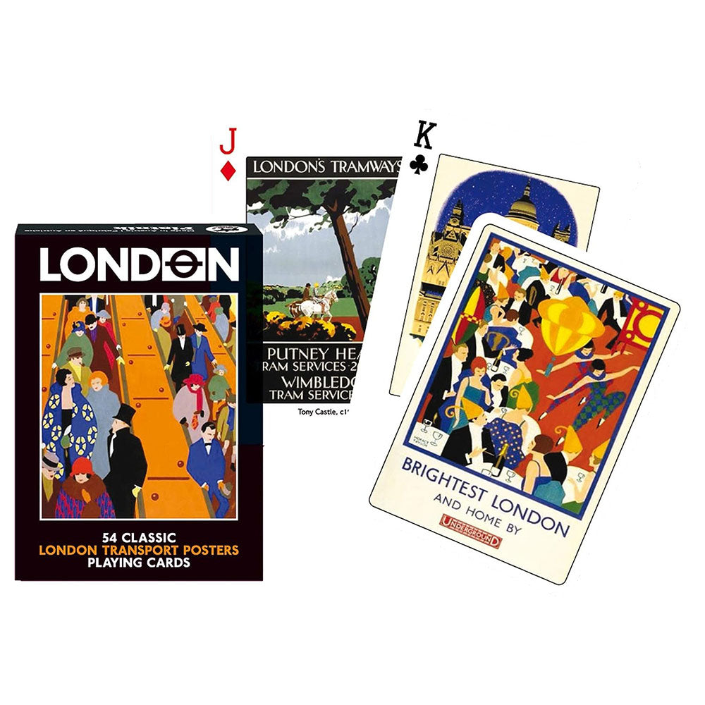 London Transport Posters Playing Cards