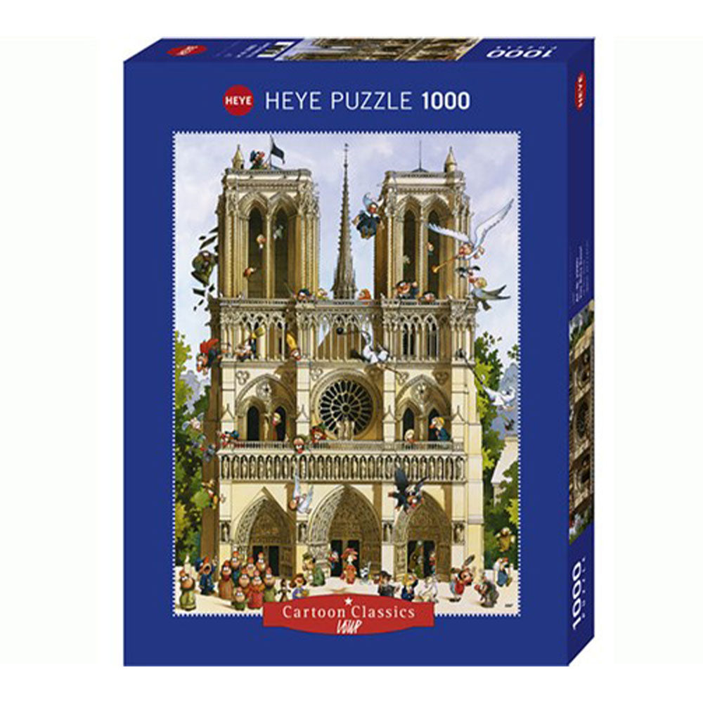 Heye Loup Vive Notre Dame Jigsaw Puzzle 1000pcs