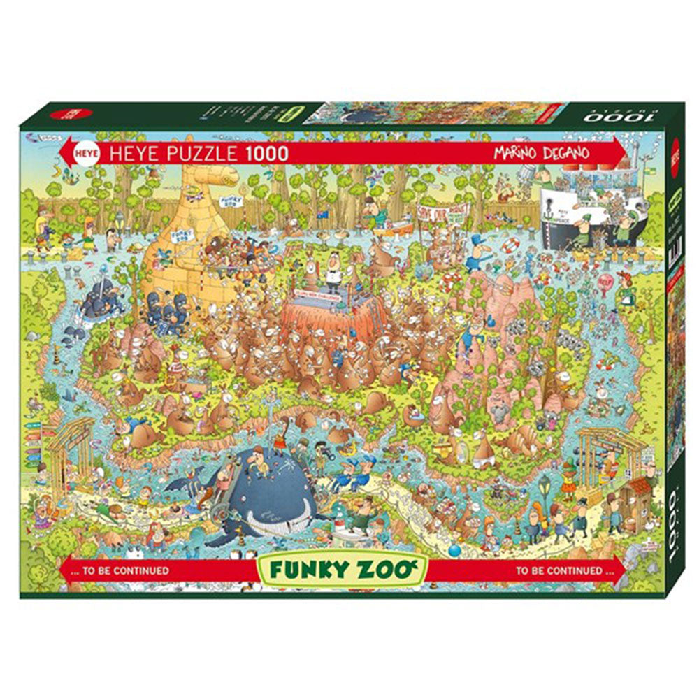 Heye Funky Zoo Jigsaw Puzzle 1000pcs