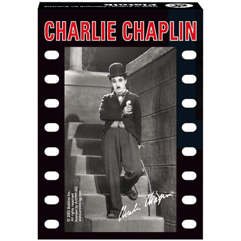 Charlie Chaplin Playing Cards