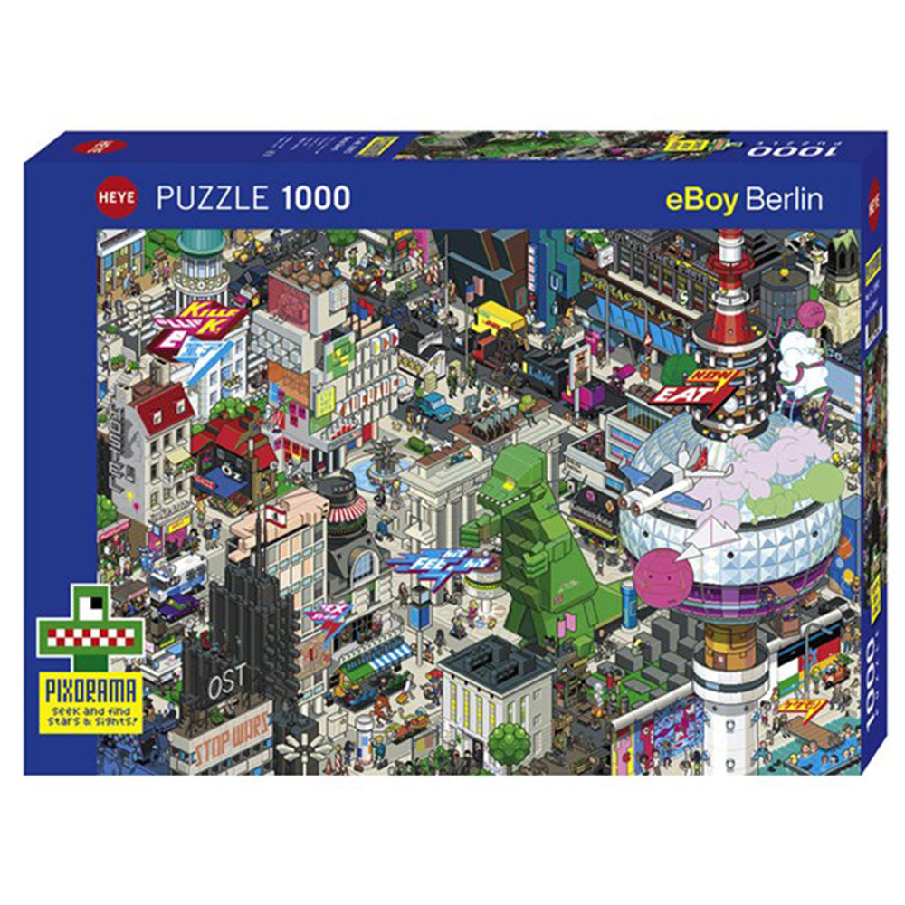 Heye Eboy Quest Jigsaw Puzzle 1000pcs