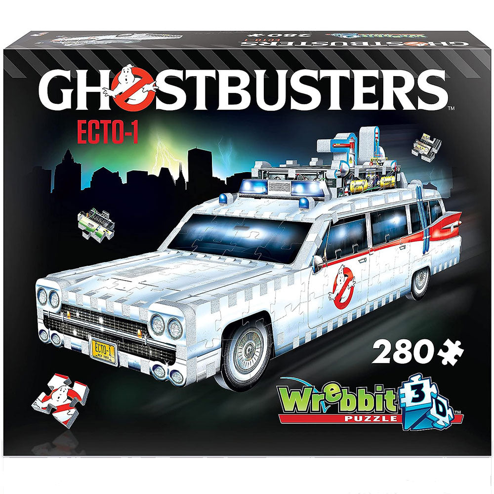Wrebbit 3D Ghostbuster ECTO-1 Jigsaw Puzzle 280pcs