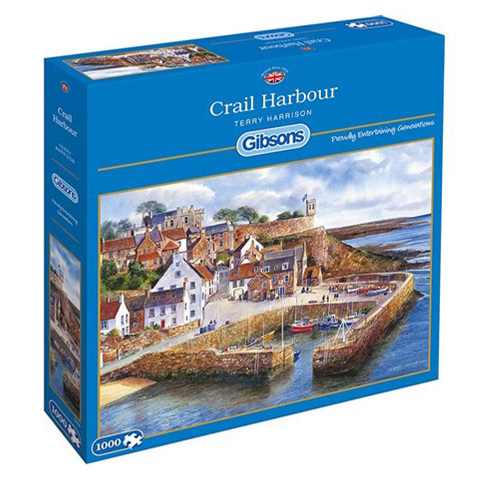 Gibsons Crail Harbour Jigsaw Puzzle 1000pcs