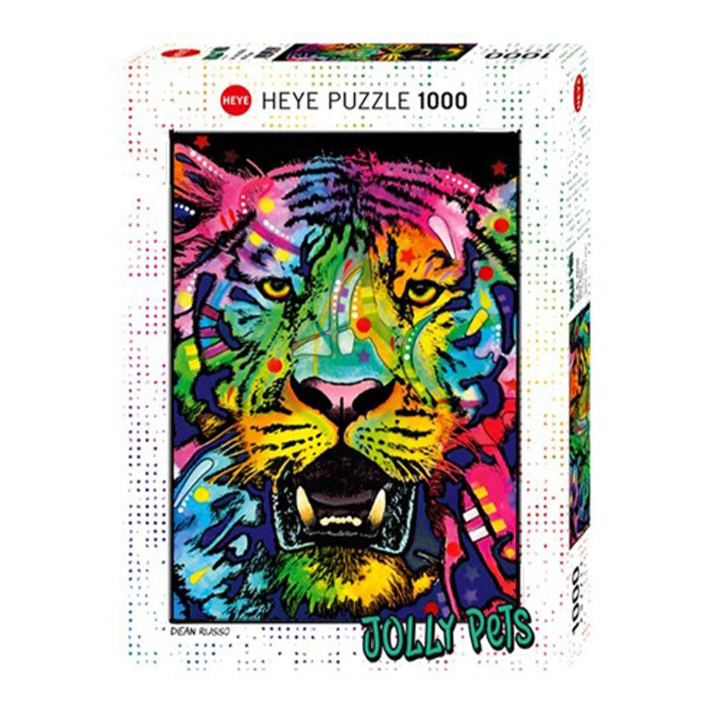 Heye Jolly Pets Wild Tiger Jigsaw Puzzle 1000pcs