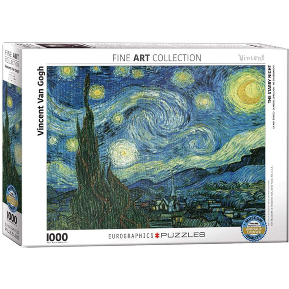 Vincent Van Gogh: Starry Night Jigsaw Puzzle 1000pcs