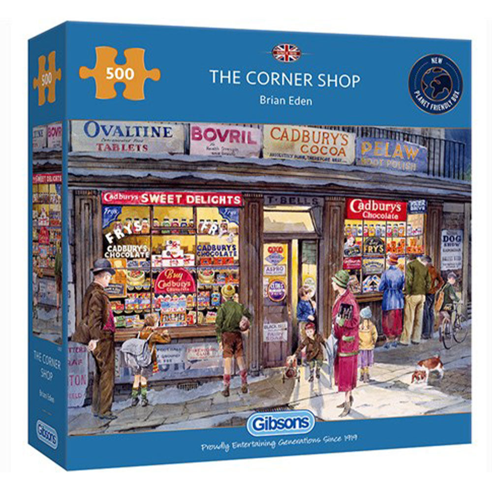 Gibsons The Corner Shop Jigsaw Puzzle 500pcs