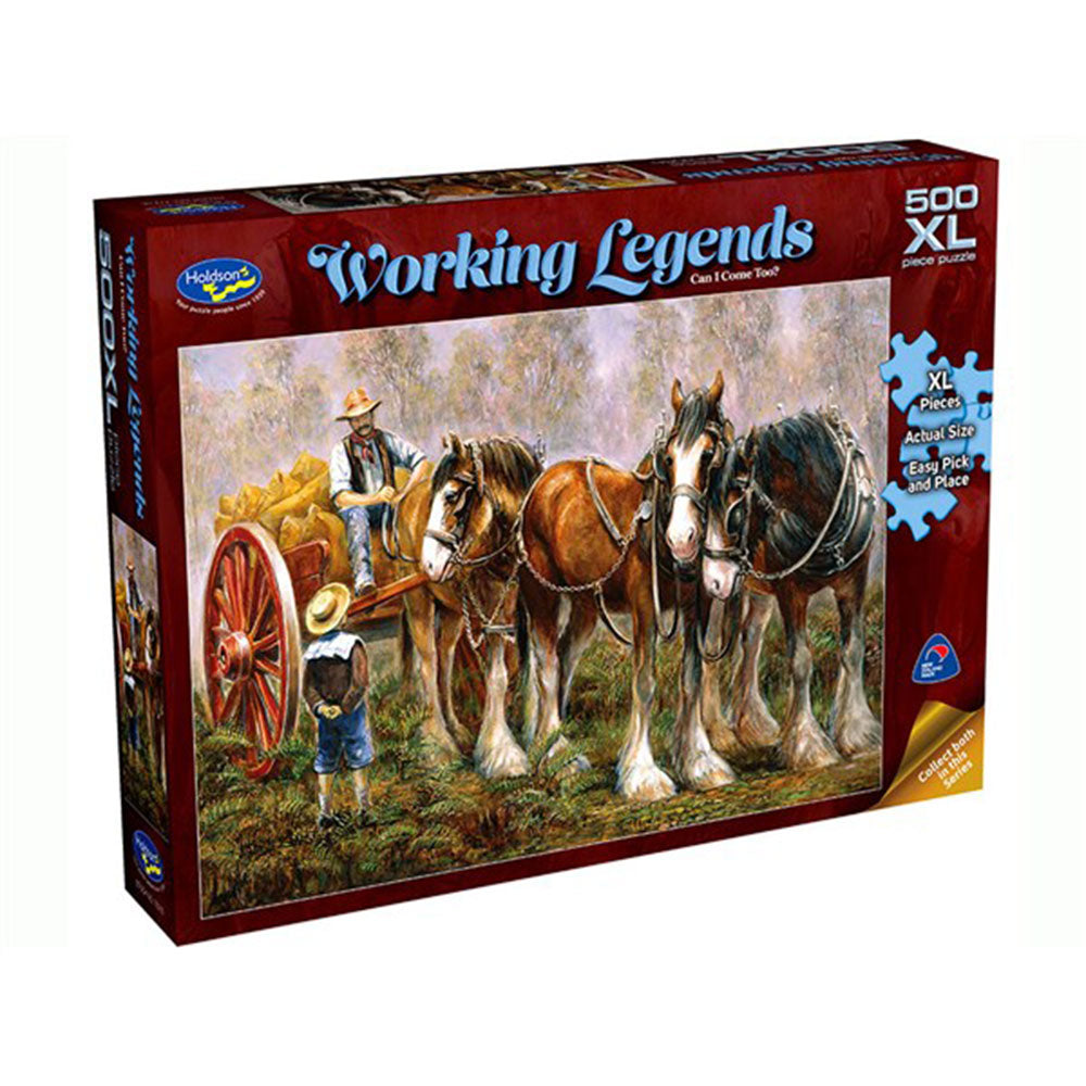 Working Legends Can I Come Too 500XL Piece Puzzle