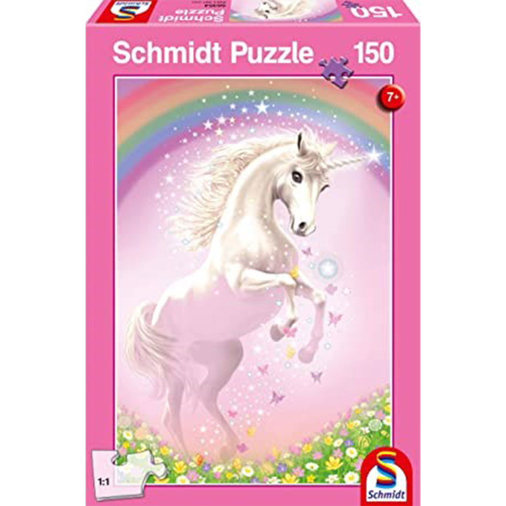 Schmidt Pink Unicorn Puzzle 150pcs