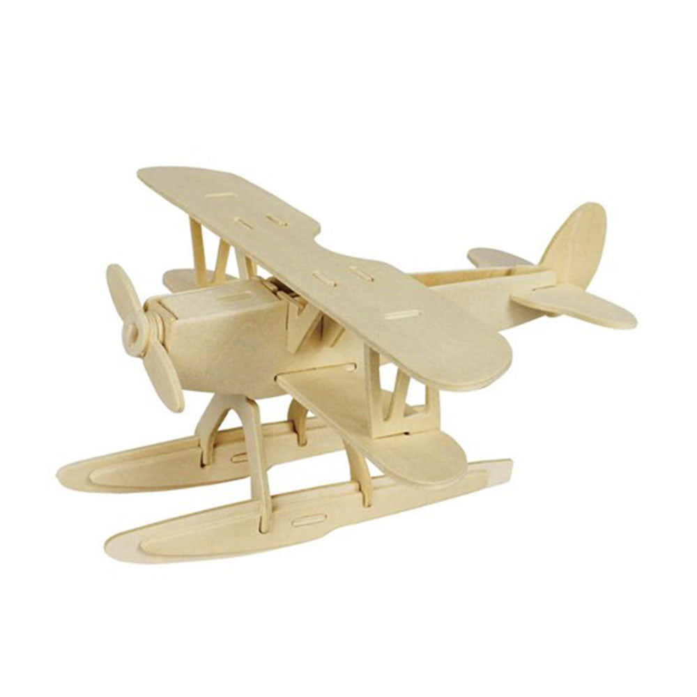 DIY 3D Wooden Hydroplane Puzzle