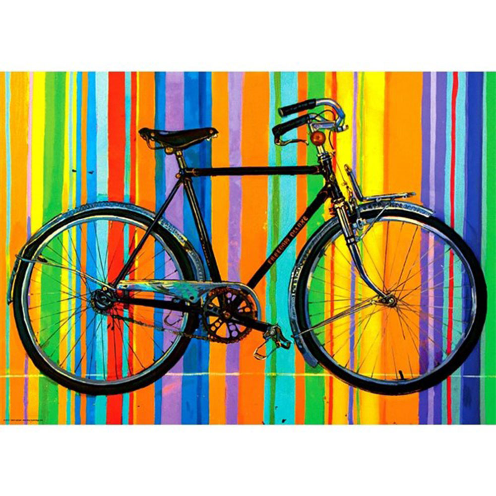 Heye Bike Art Freedom Deluxe Jigsaw Puzzle 1000pcs