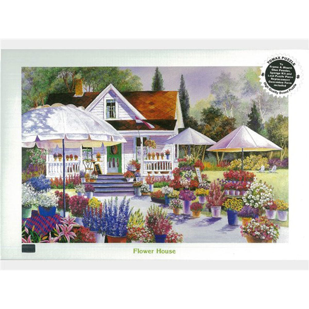 Tomax Flower House Jigsaw Puzzle 1500pcs