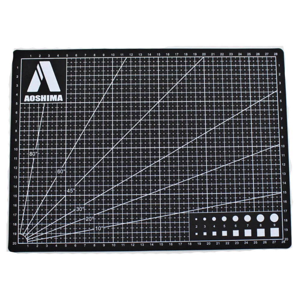 Aoshima PVC Cutting Mat (30x22x0.3cm)