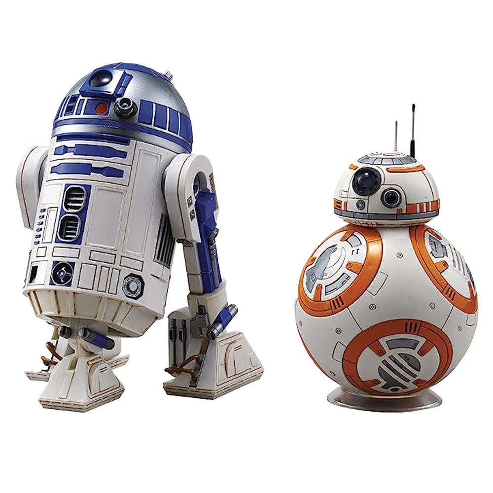 Bandai Star Wars BB8 and R2D2 1/12 Scale Model