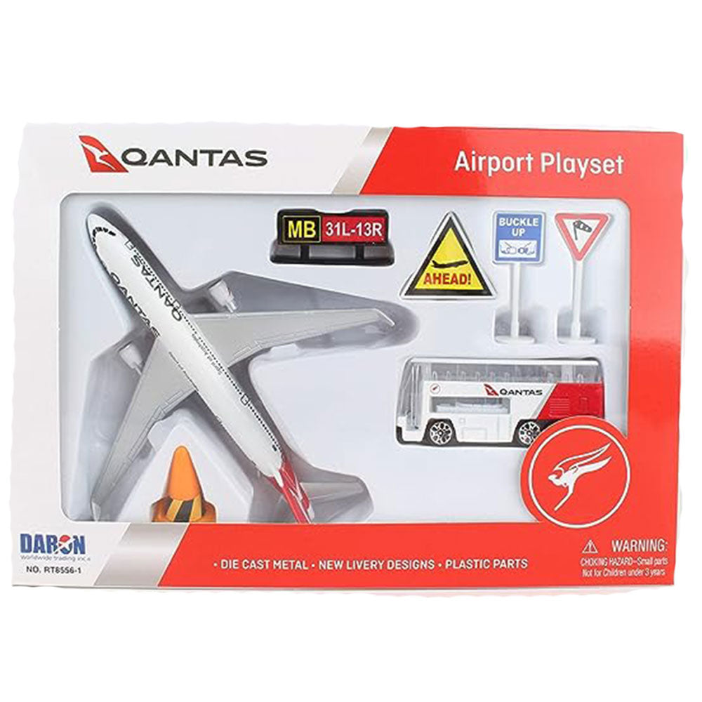 Realtoy Qantas Airport Playset