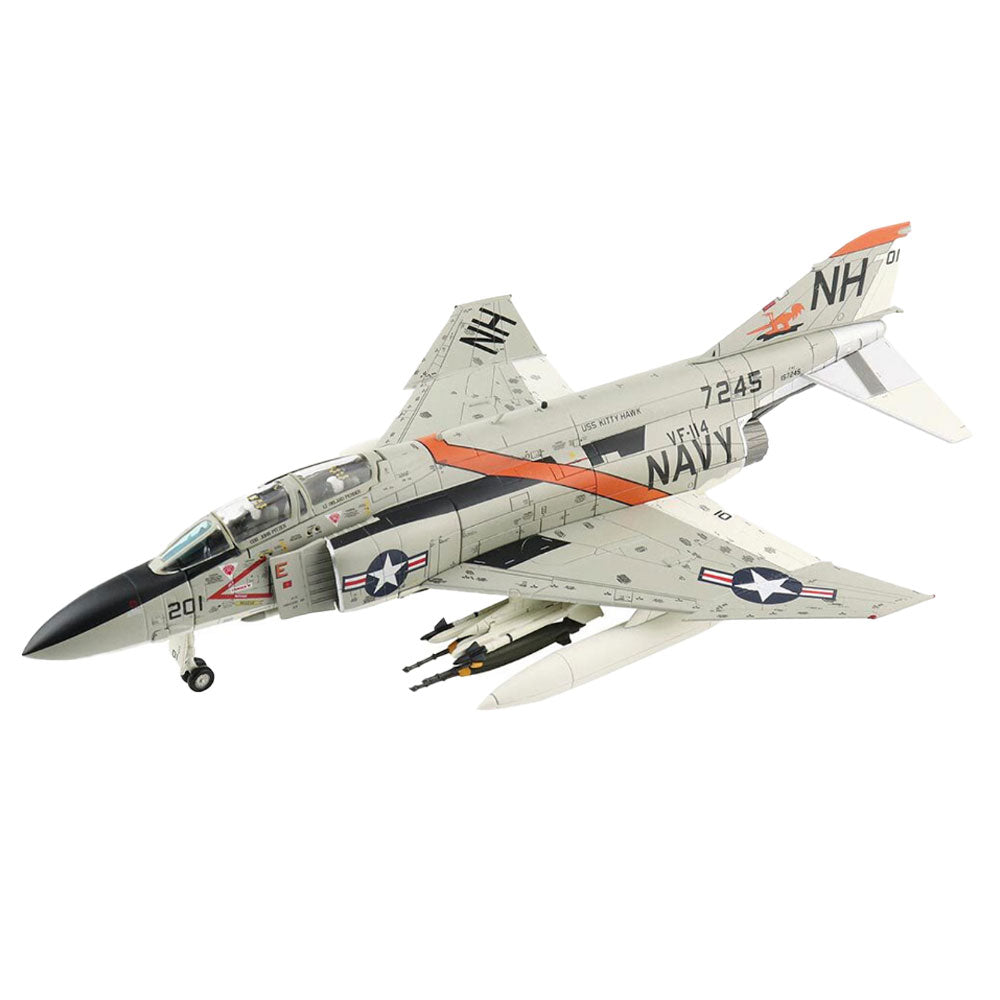 F-4J Phantom II Killer Aardvarks USS Kitty Hawks Model