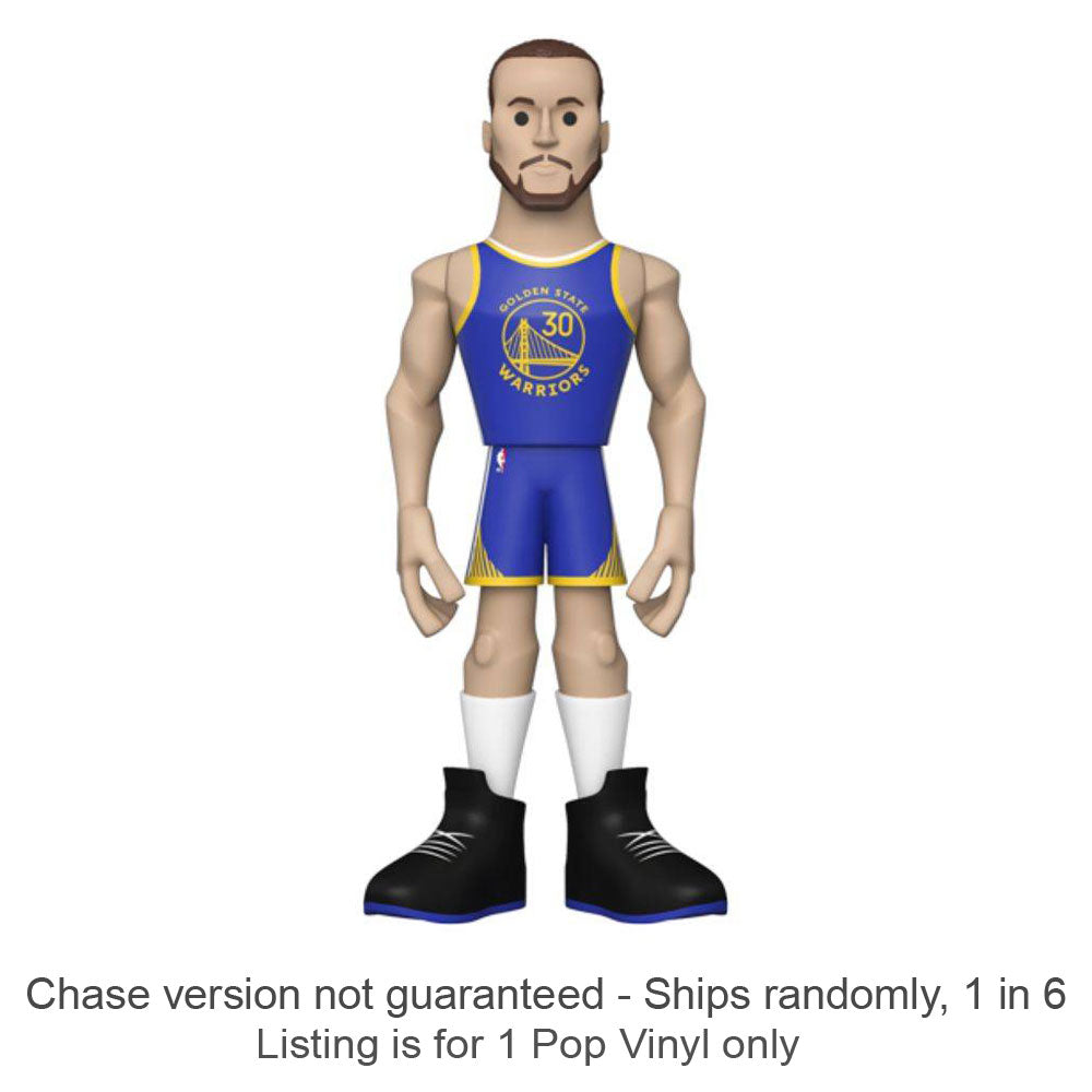 NBA: Steph Curry US Exc 12" Vinyl Gold Chase Ships 1 in 6