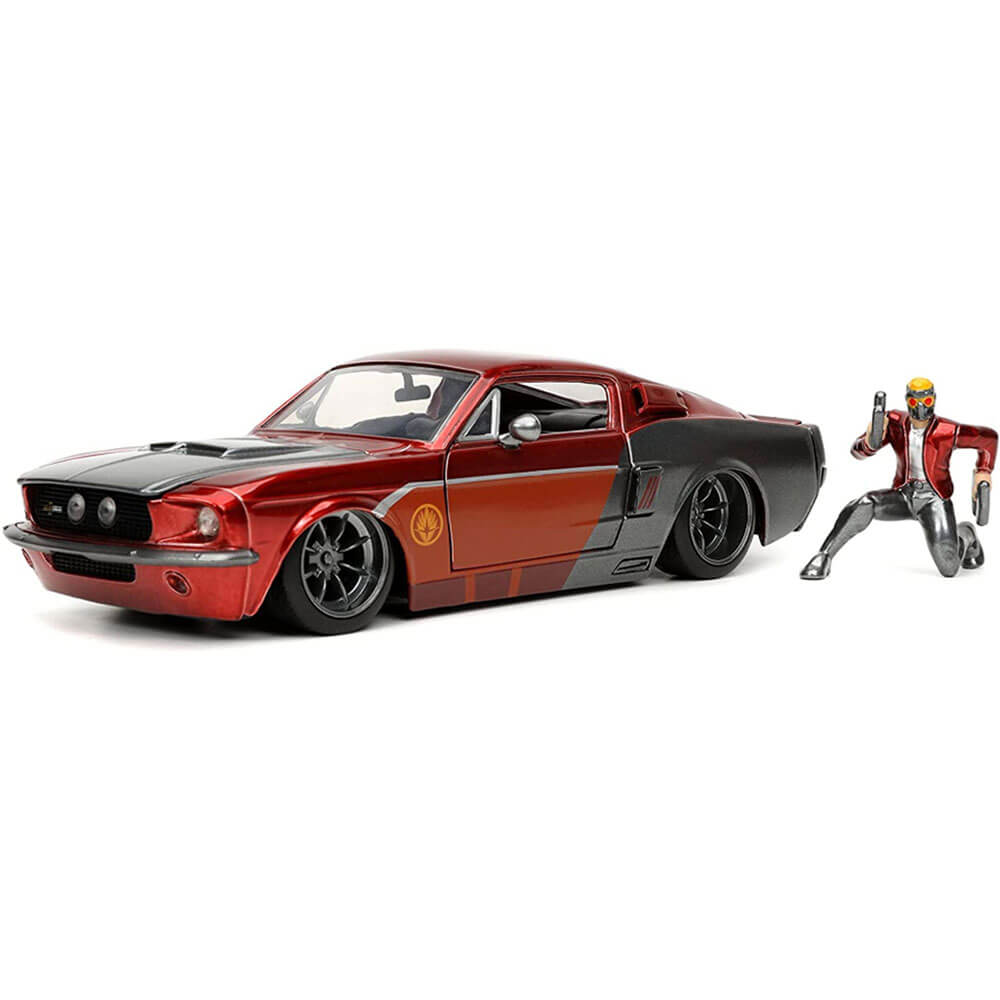 Star-Lord & 1967 Ford Mustang 1:24 Scale