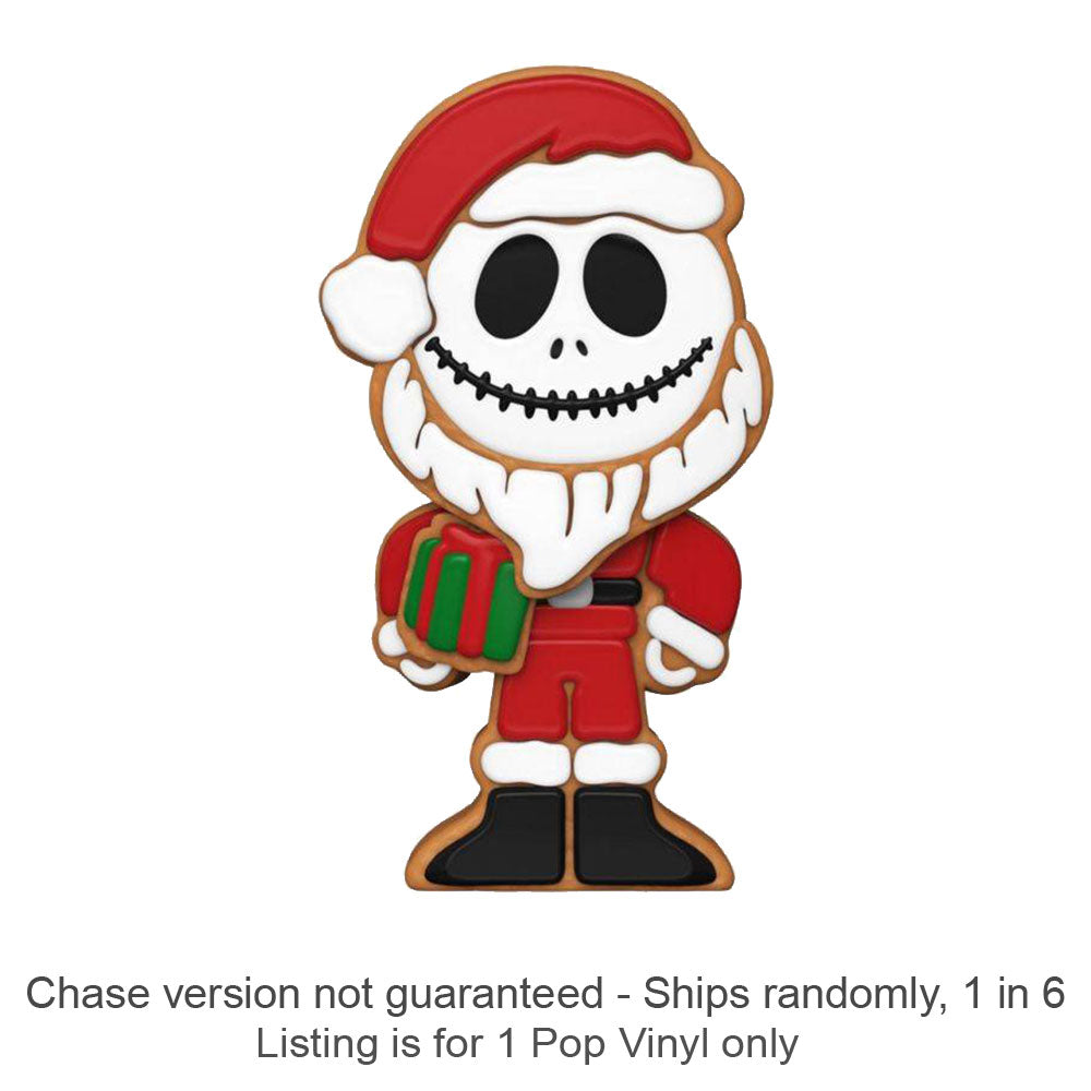 TNBC Gingerbread Santa Jack Vinyl Soda Chase Ships 1 in 6