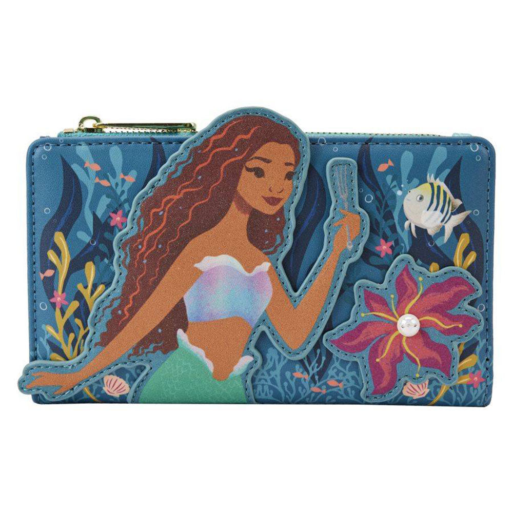 Little Mermaid 2023 Ariel Flap Wallet