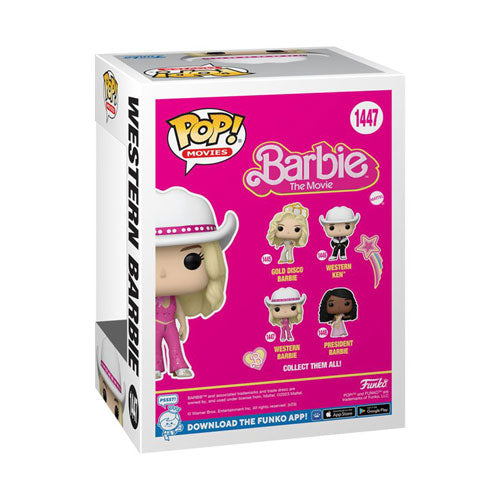 Barbie: The Movie (2023) Western Barbie Pop! Vinyl