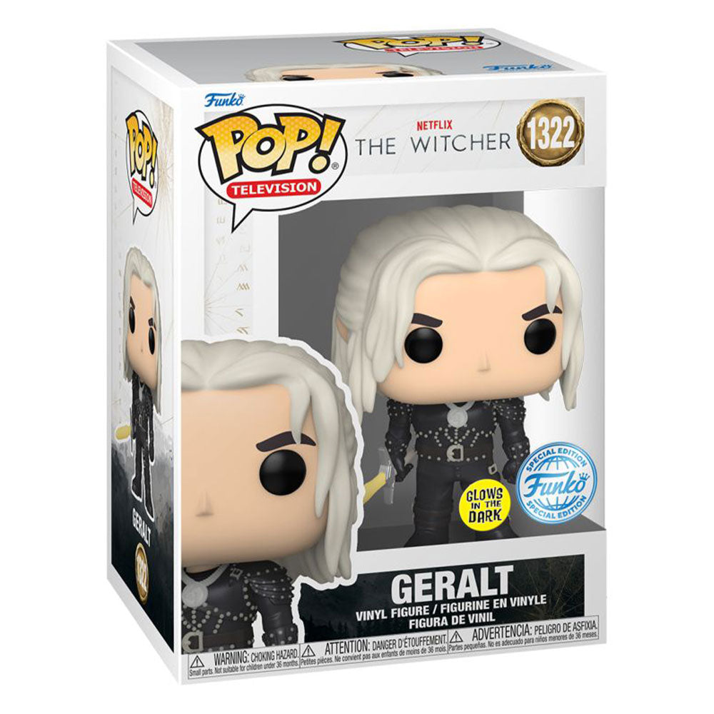 The Witcher TV Geralt with sword US Exc. Glow Pop! Vinyl