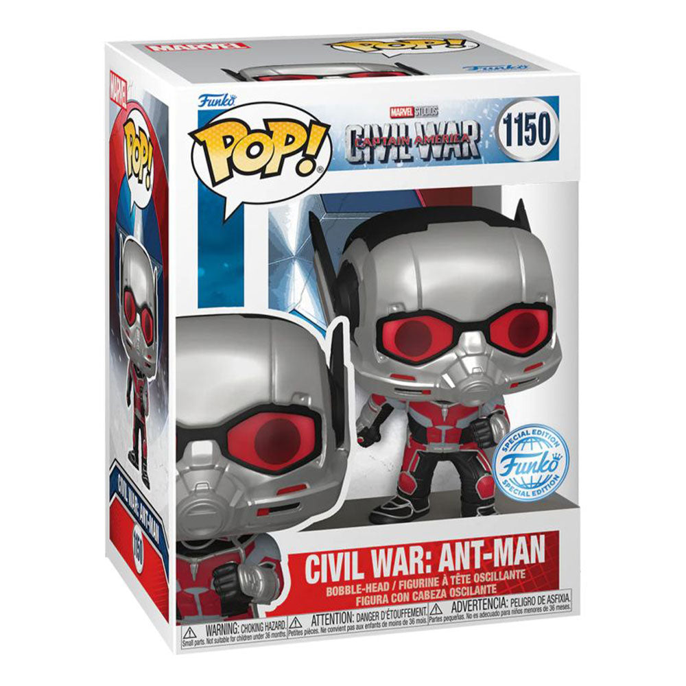 Captain America 3 Ant-Man Build-A-Scene US Exclsv Pop! Vinyl