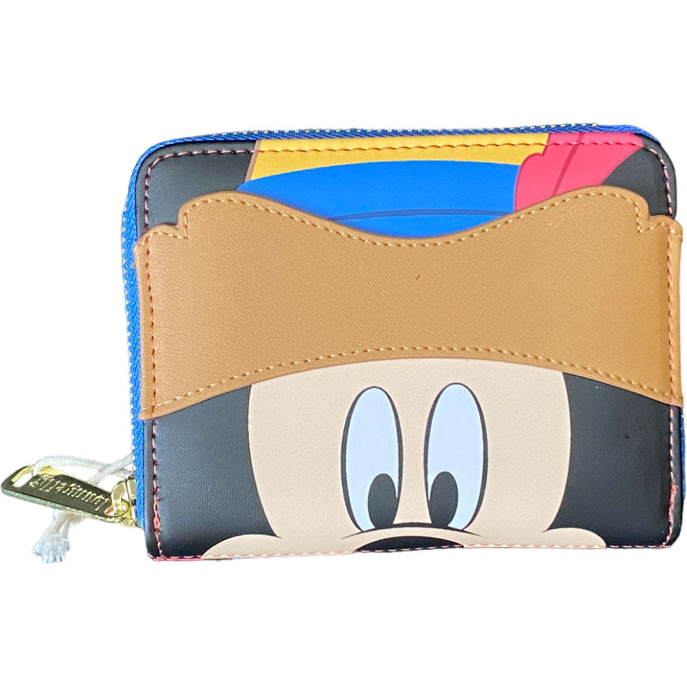 Disney Three Musketeers MickeyMouse ZipWallet