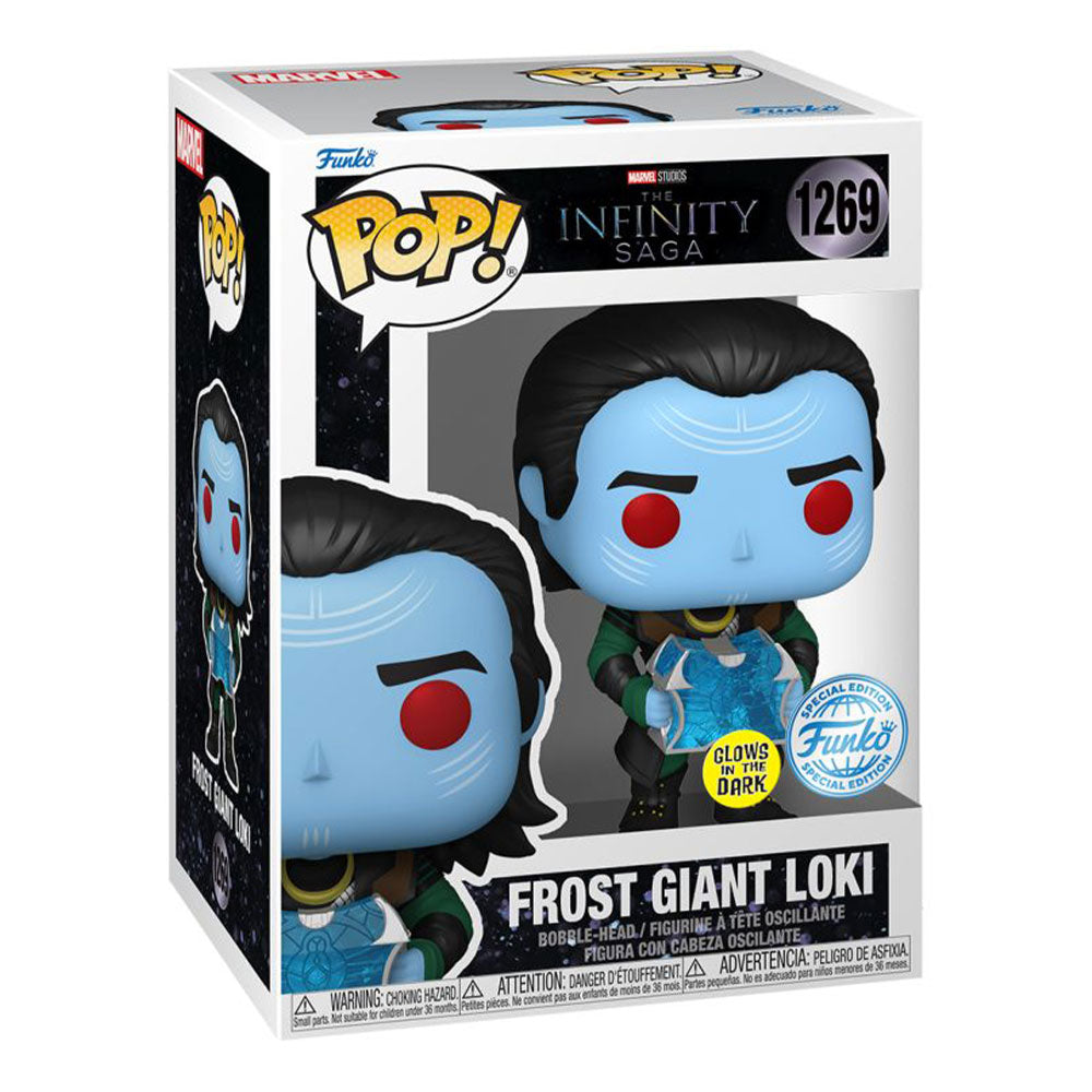 Thor Frost Giant Loki US Exclusive Glow Pop! Vinyl