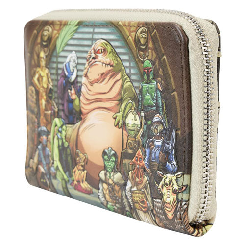 Return of the Jedi 40th Annv Jabbas Palace Zip Around Wallet