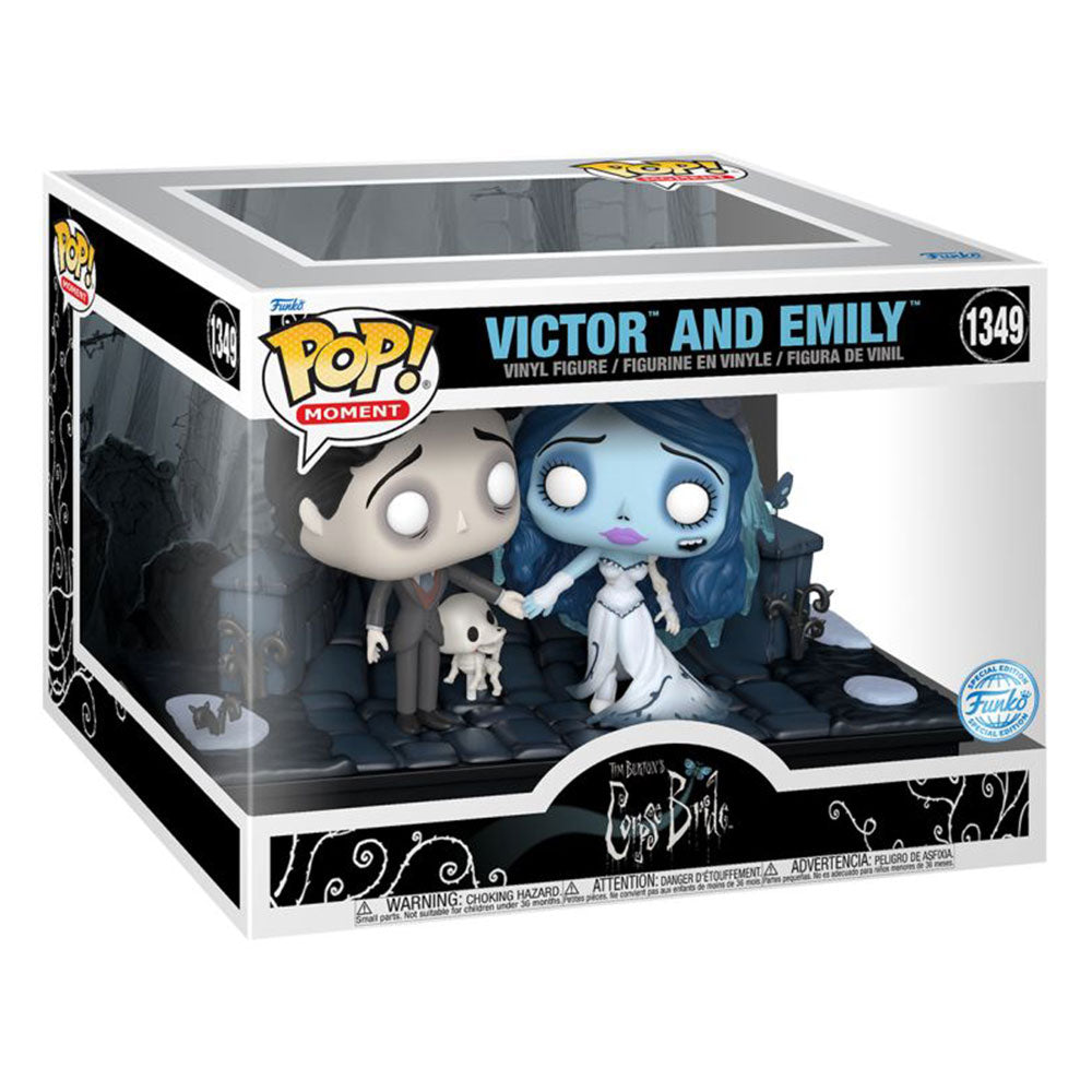 Corpse Bride Victor and Emily Pop! Vinyl Moment US Exclusive