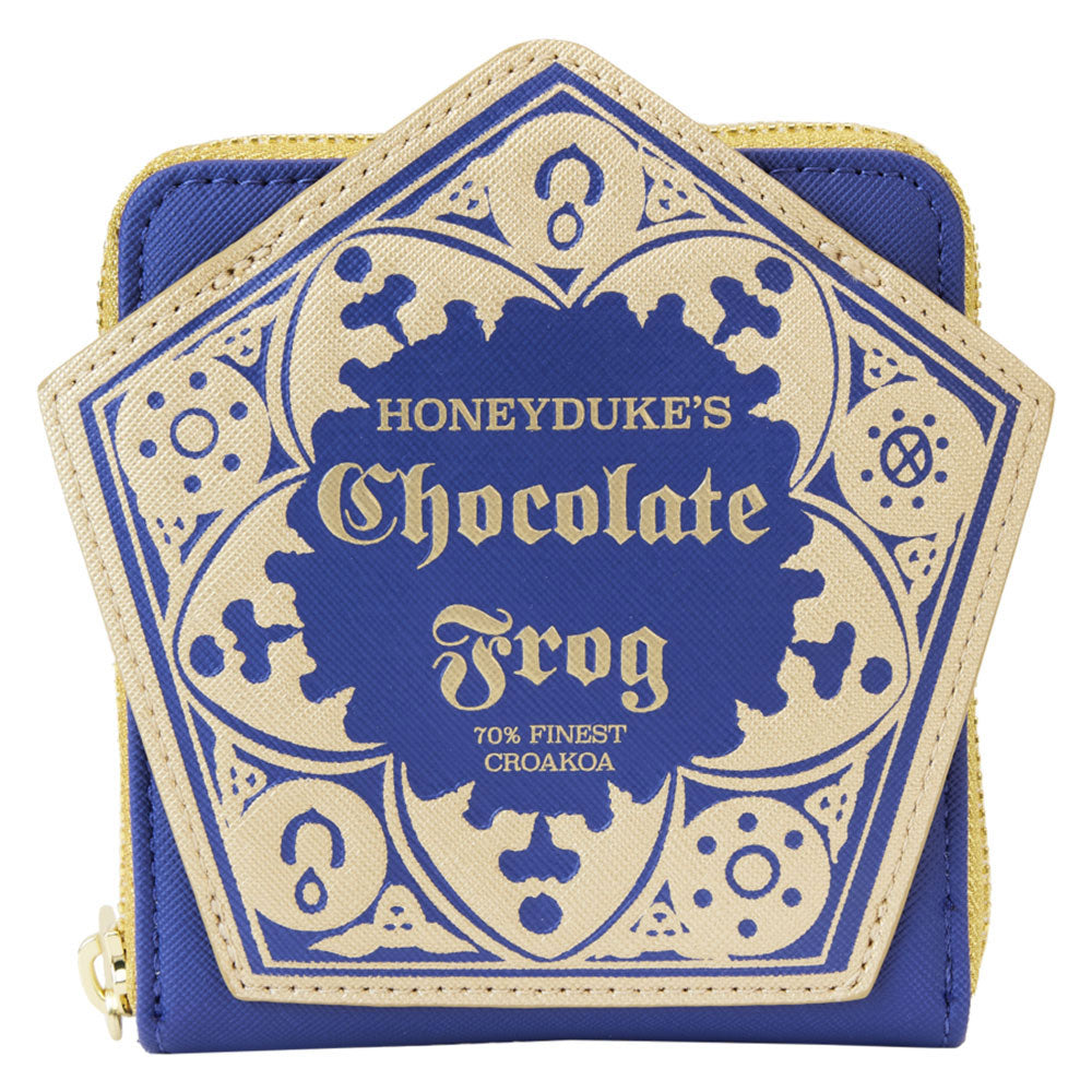 Harry Potter Honeydukes Chocolate Frog Box Zip Around Wallet