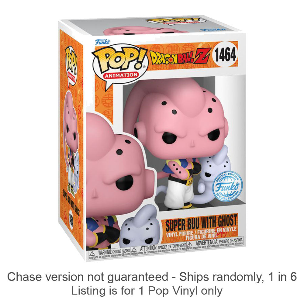 Dragonball Z Super Buu w/ Ghost US Pop! Chase Ships 1 in 6