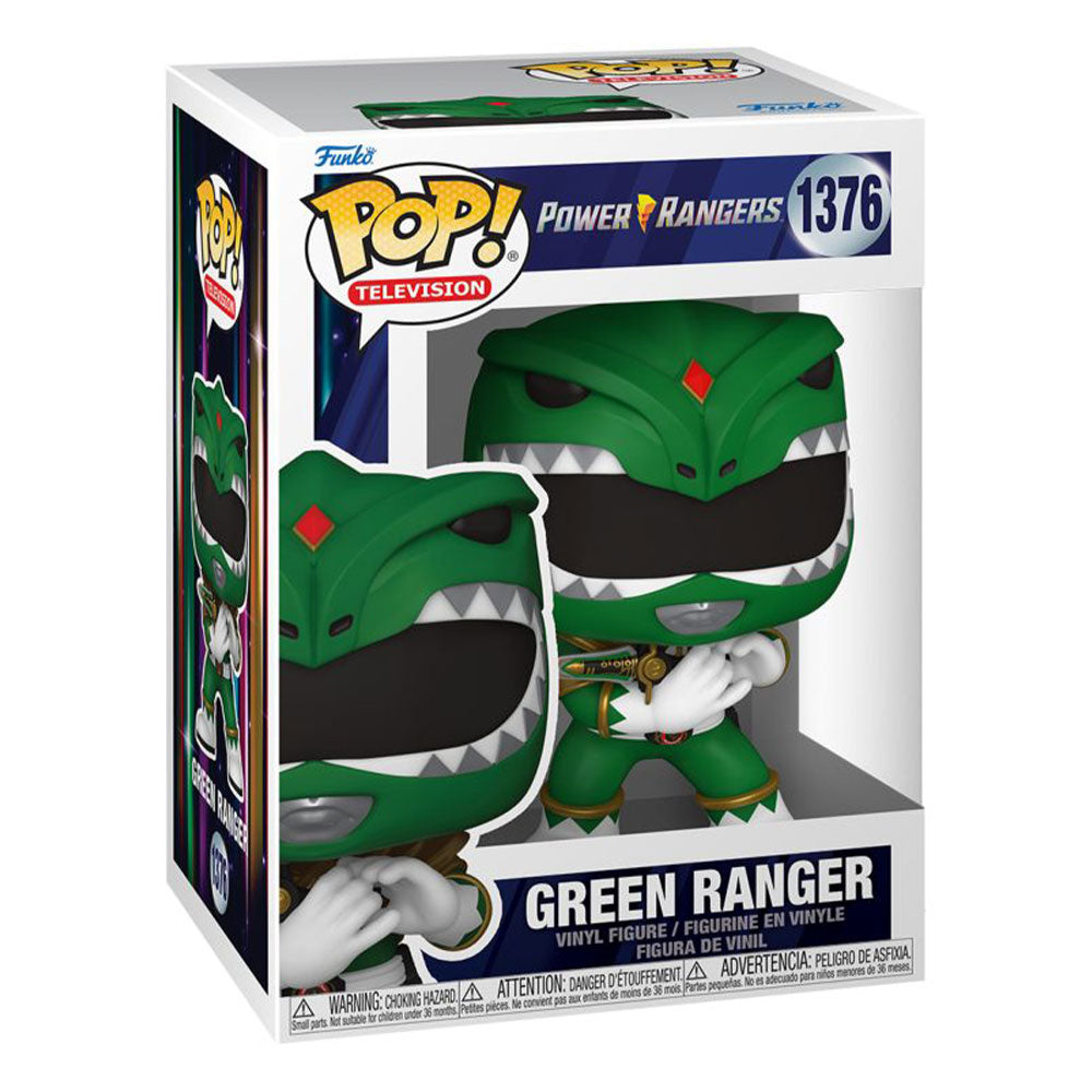 Power Rangers 30th Anniversary Green Ranger Pop!
