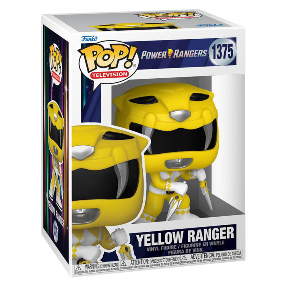Power Rangers 30th Anniversary Yellow Ranger Pop!