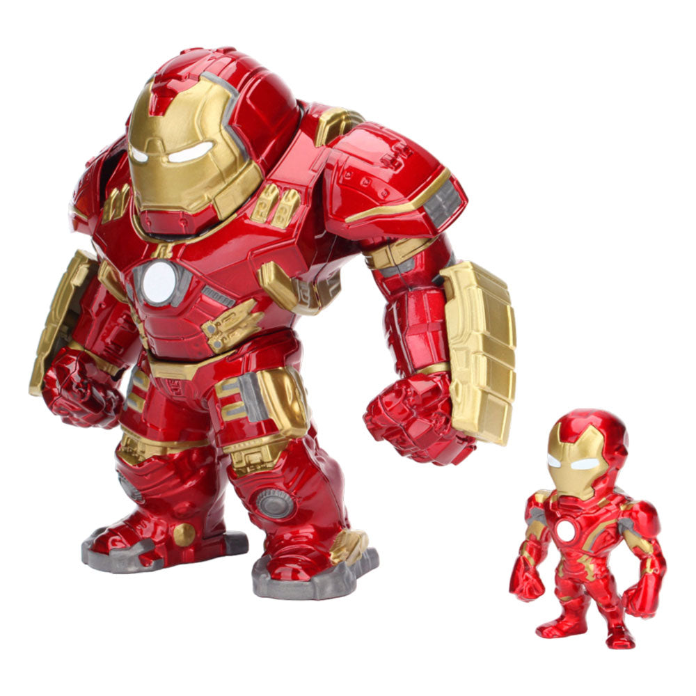 Hulkbuster 6" & Iron Man 2.5" MetalFig 2-Pack