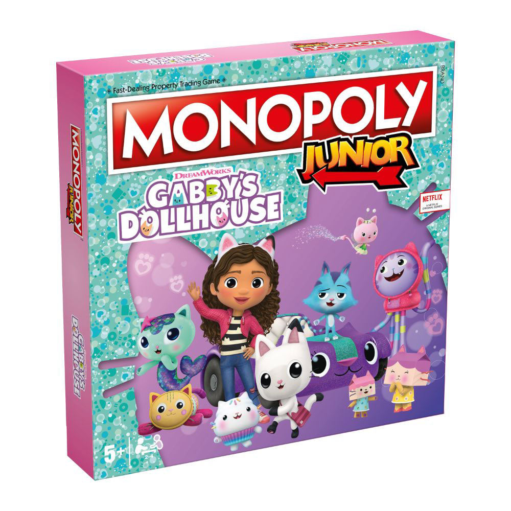 Monopoly Gabby's Dollhouse Junior Edition