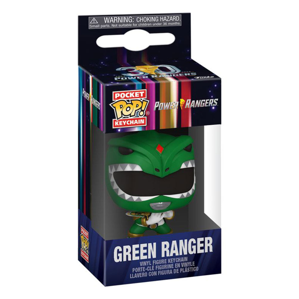 Power Rangers 30th Anniversary Green Ranger Pop! Keychain