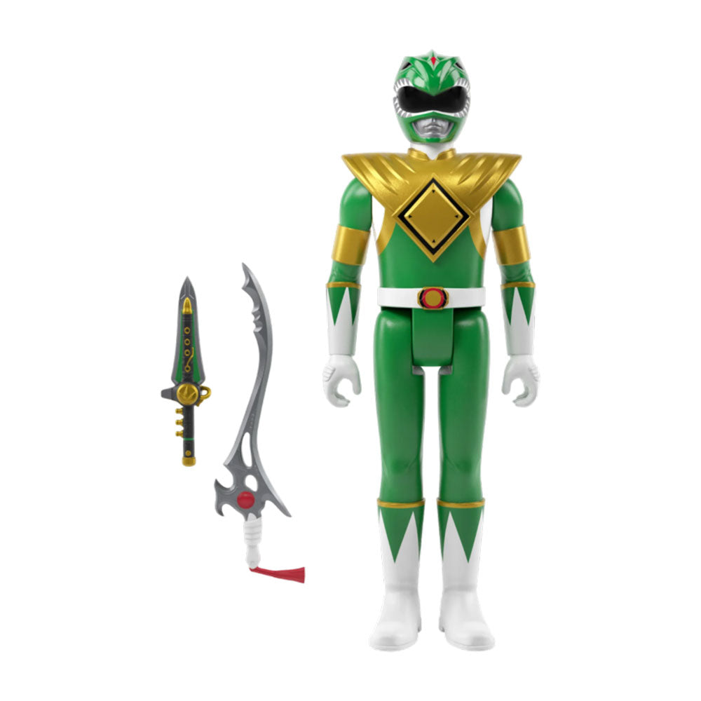 Power Rangers Green Ranger ReAction 3.75" Action Figure