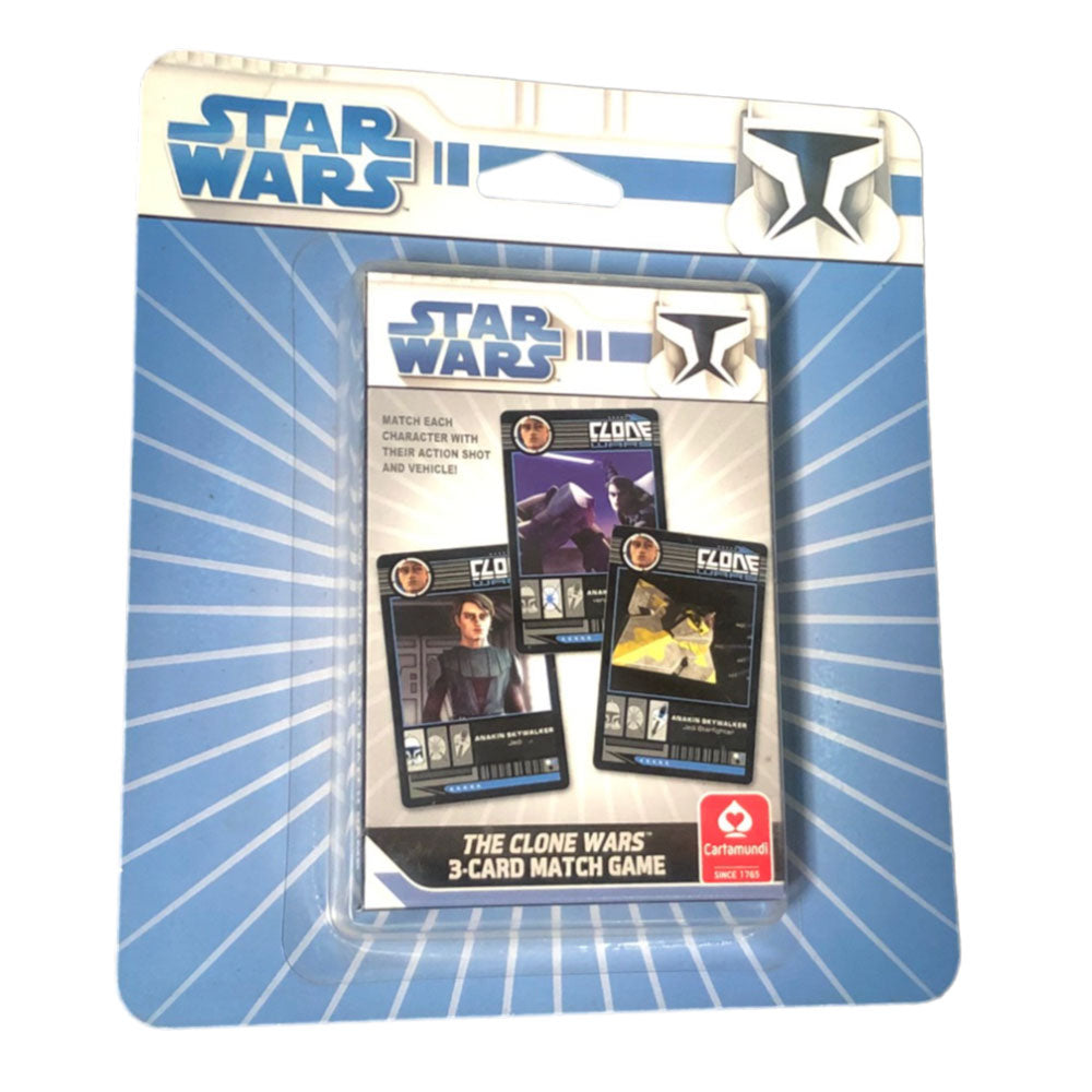 Star Wars: the Clone Wars 3 Card Match Blister