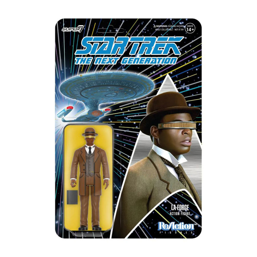 Star Trek Geordi LaForge Elementary Dear Data ReAction 3.75"