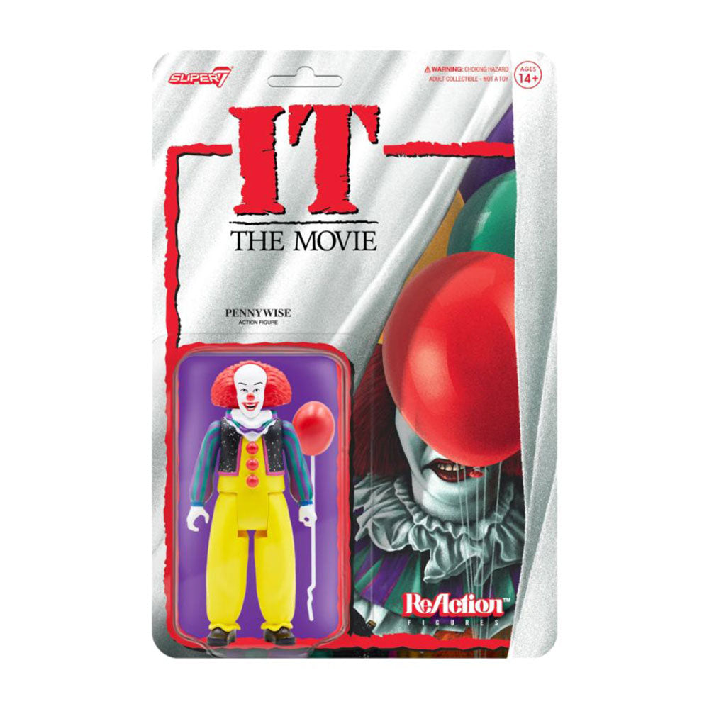 It 1990 Pennywise the Clown ReAction 3.75" Action Figure
