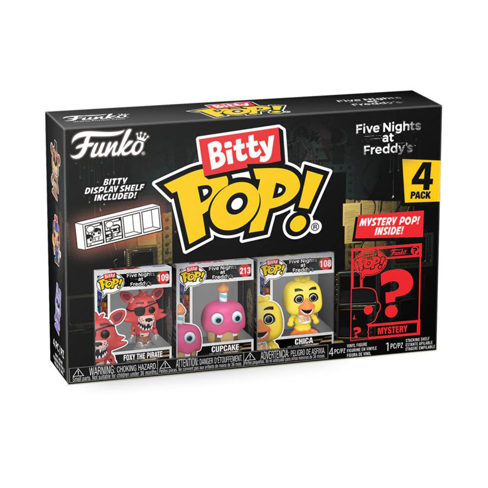 Five Nights at Freddy's Foxy Bitty Pop! 4-Pack