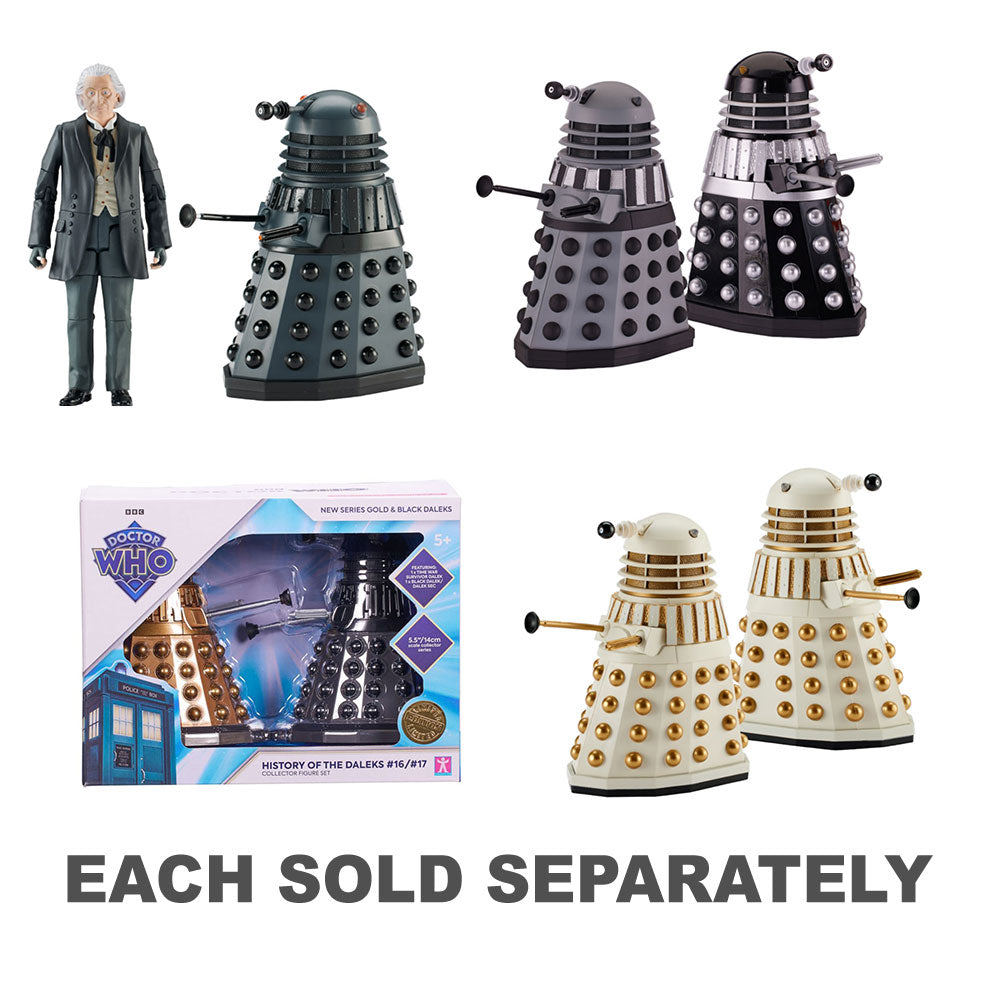 Doctor Who History of the Daleks Figure Set