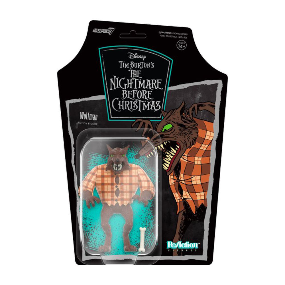 The Nightmare Before Christmas Wolfman ReAction 3.75" Figure